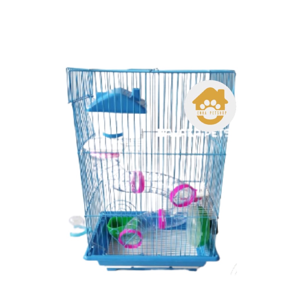 Kandang Hamster Sweet #3 Tingkat 3 Lantai