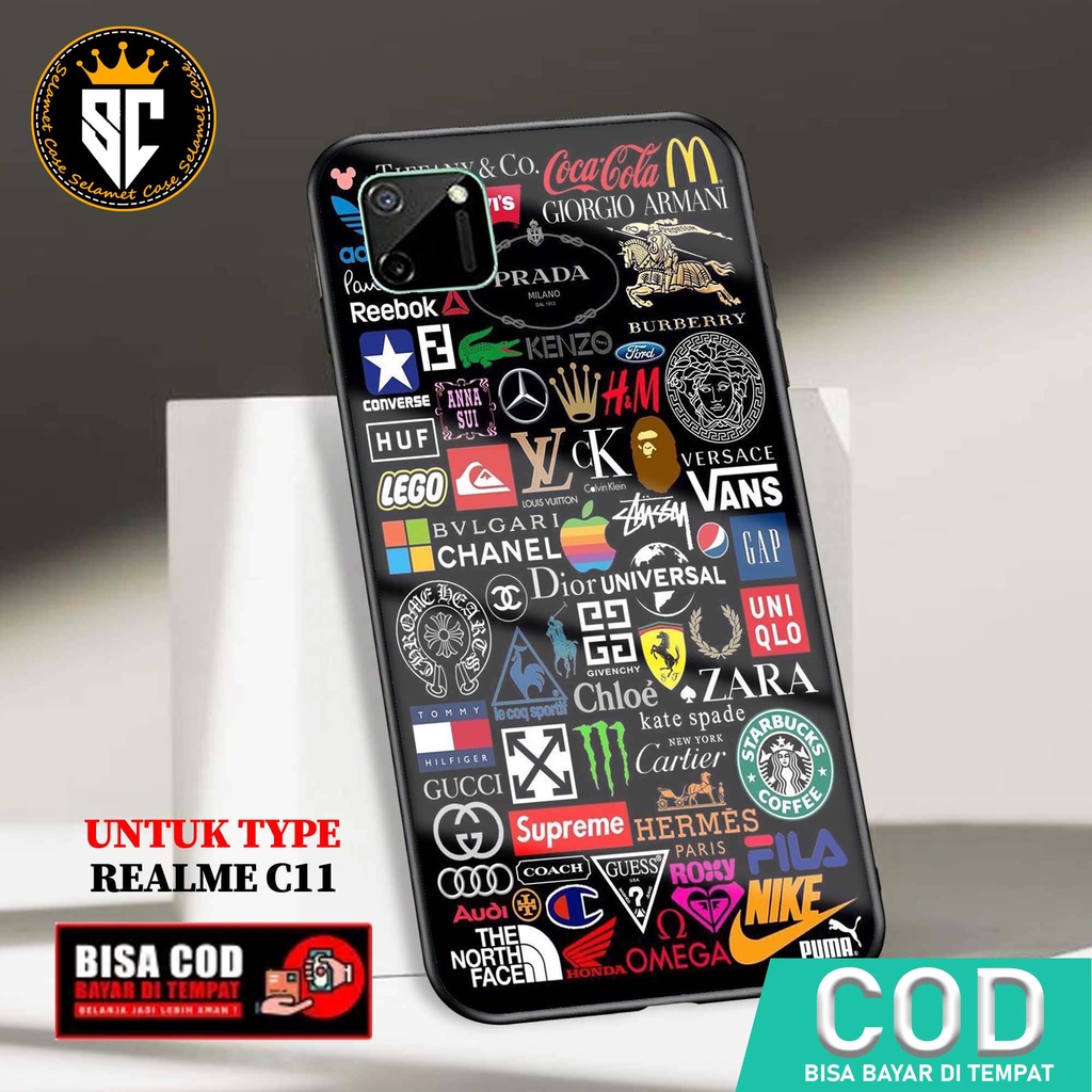 Case Realme C11 Casing Realme C11 Selamet Case [STKER] Case Glossy Case Aesthetic Custom Case Anime 