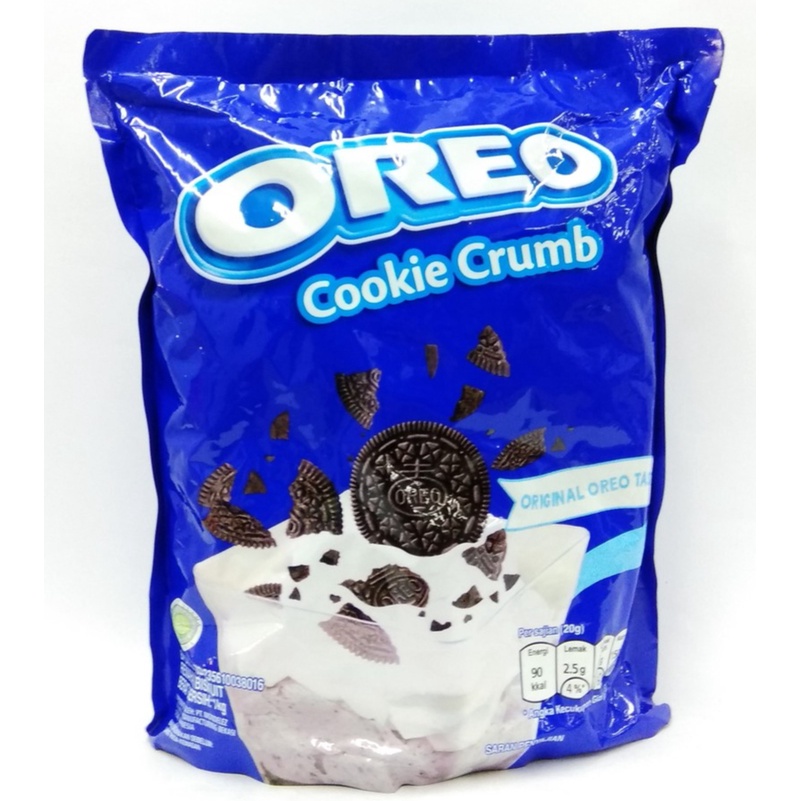 

Oreo remuk/oreo remahan/oreo crumb kemasa ori 1kg