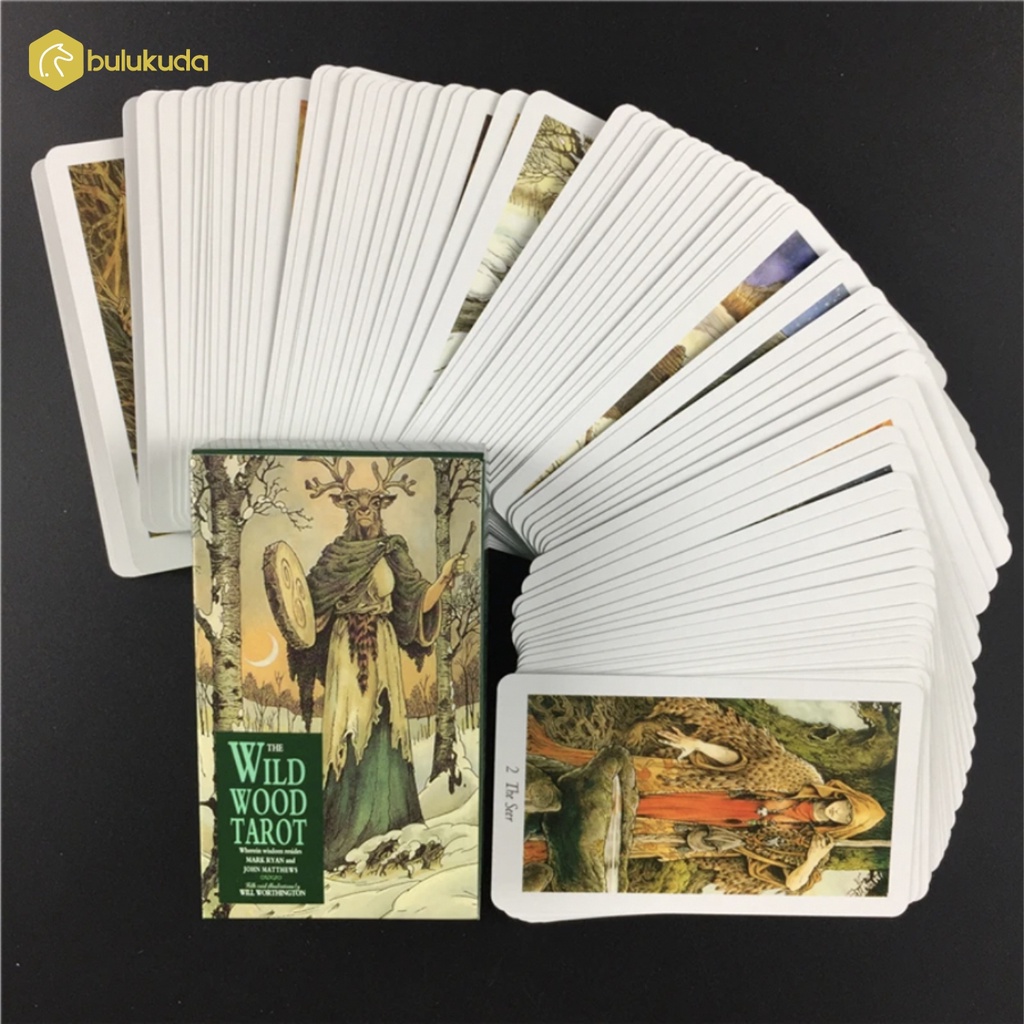 [COD] The Wild Wood Tarot 78 Card Decks PDF Instruction English Barcode