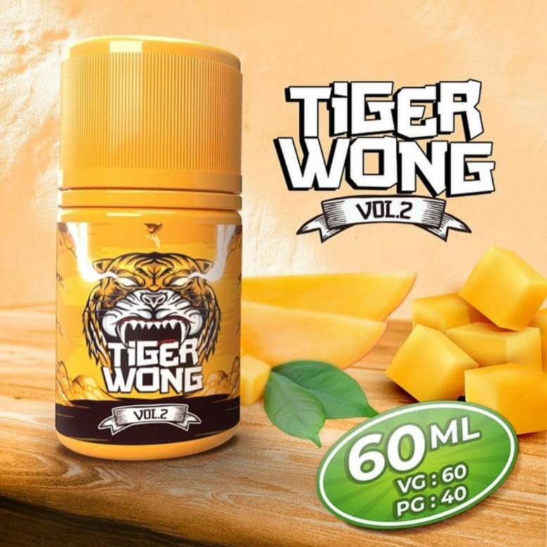 Tiger Wong V2 Mango Blast 60ML by Baim Wong x Vape Zoo x JVS