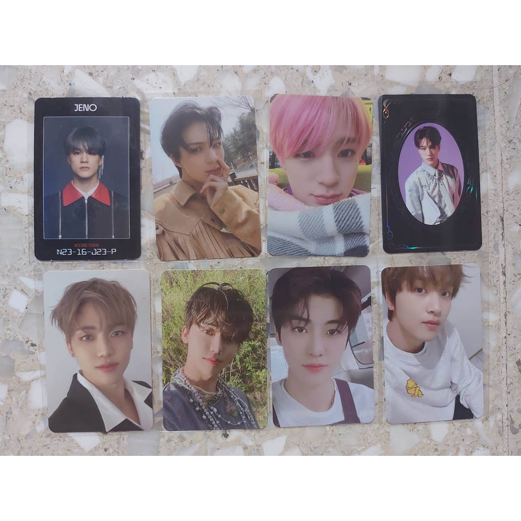 Official Photocard PC Jeno, Jaemin & Haechan - NCT 2020/Hot Sauce/Hello Future/Glitch Mode
