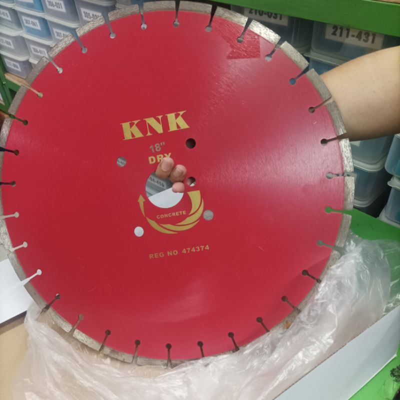 Knk Mata Potong Granit Dan Aspal 18 Inch Diamond Cutting Wheel Potong