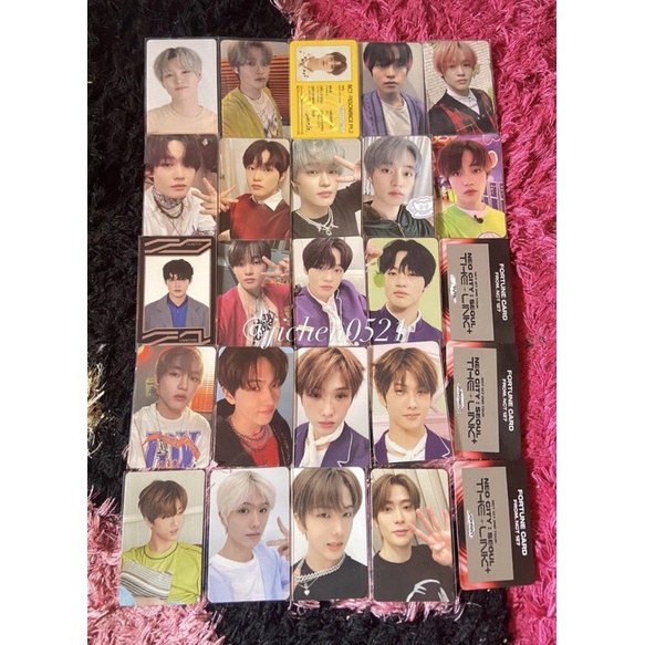 [1] PHOTOCARD OFFICIAL CHENLE JISUNG JAEHYUN SANRIO SMCU AR TATTO DREAMING SEASON GREATING 2022 AR T