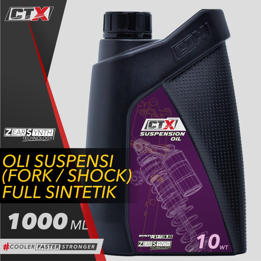 CTX Suspension Oil (oli shock / shockbreaker) 5w 10w 15w 20w