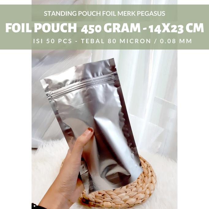 ] Standing Pouch Untuk Minuman - Standing Pouch hitam- Standing Pouch F