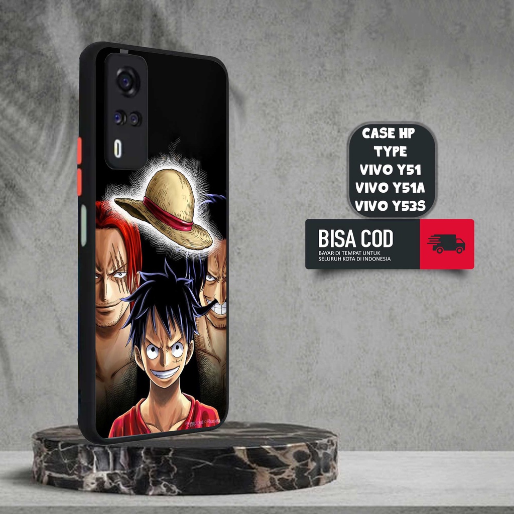 CASE VIVO Y51 / Y51A / Y53S [ANIME OOOP] TERLARIS CASING VIVO Y51 / Y51A / Y53S TERBARU DOVE MATTE F