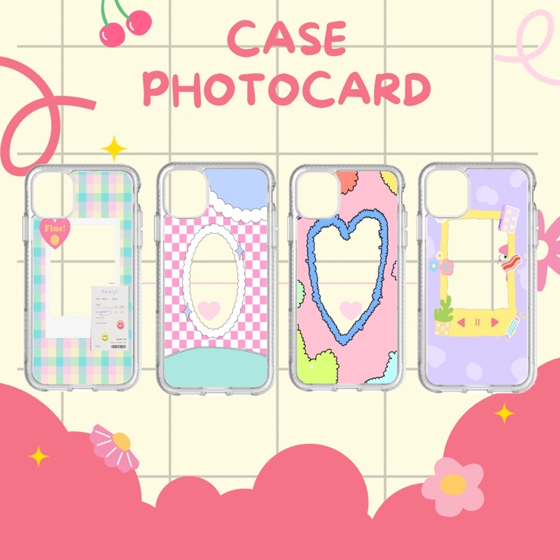 CASE PHOTOCARD KPOP ALL TYPE IOS ANDRO IPHONE SAMSUNG OPPO VIVO REDMI REALME INFINIX XIOMI