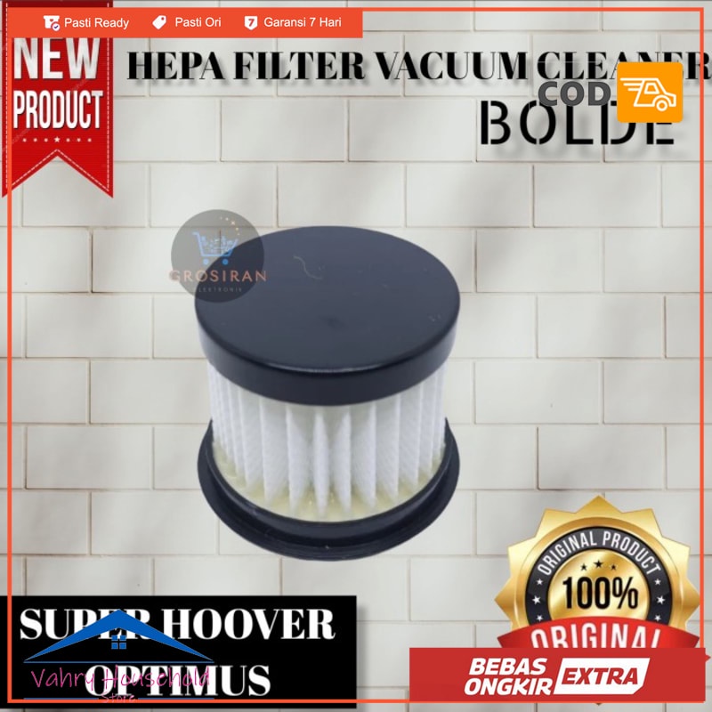 HEPA FILTER VACUUM CLEANER BOLDE SUPER HOOVER OPTIMUS