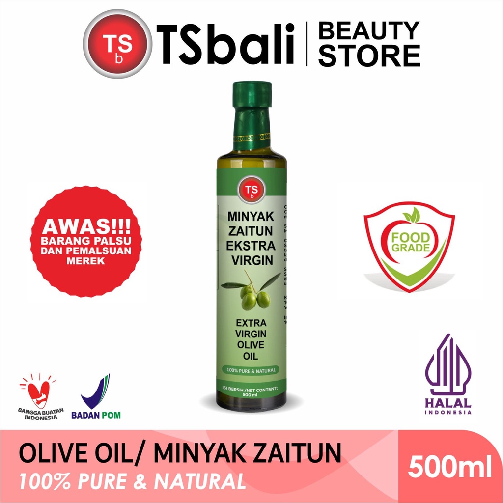 

TERLARIS Buy 12 Get 1 Free Olive Oil Minyak Zaitun MD Choosed Food TSbali 100% Murni 500ml READY