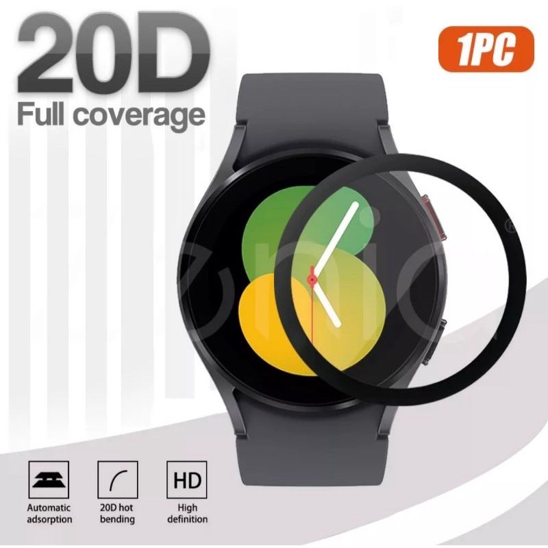 Pelindung Layar Samsung Galaxy Watch 4 Watch 4 Classic Watch 5 Watch 5 Pro Ukuran 40mm 42mm 44mm 45mm 46mm Bahan Tempered Glass