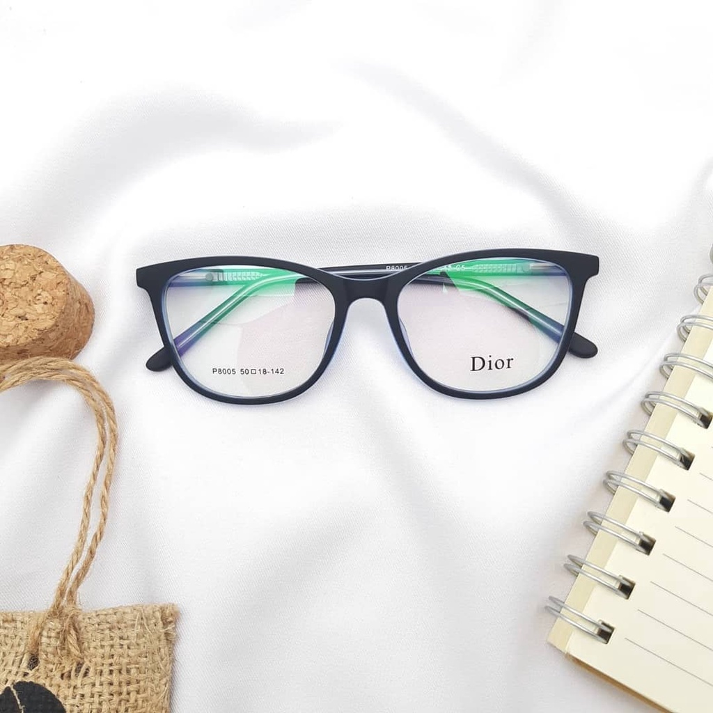 KACAMATA DIOR 9801 BISA GANTI LENSA ANTI RADIASI  BLURAY PHOTOCROMIC BLUCROMIC