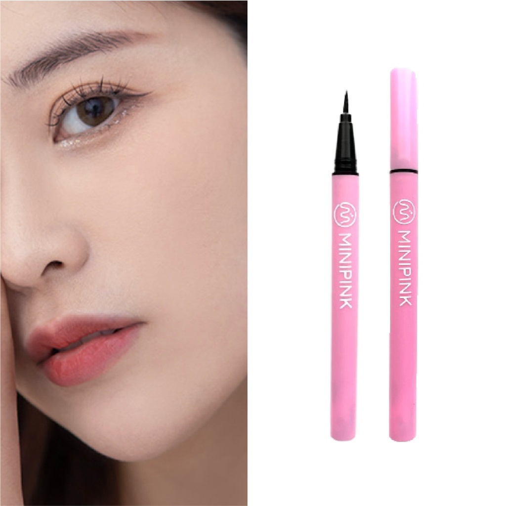 MINIPINK Waterproof Eyeliner - Tahan Lama dan Anti Noda Tahan Air dan Long Lasting MP006