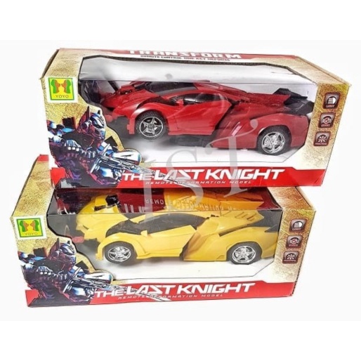 

Promo Mainan Anak RC Remot Mobil Tranform The Last Night Merah Kuning Diskon