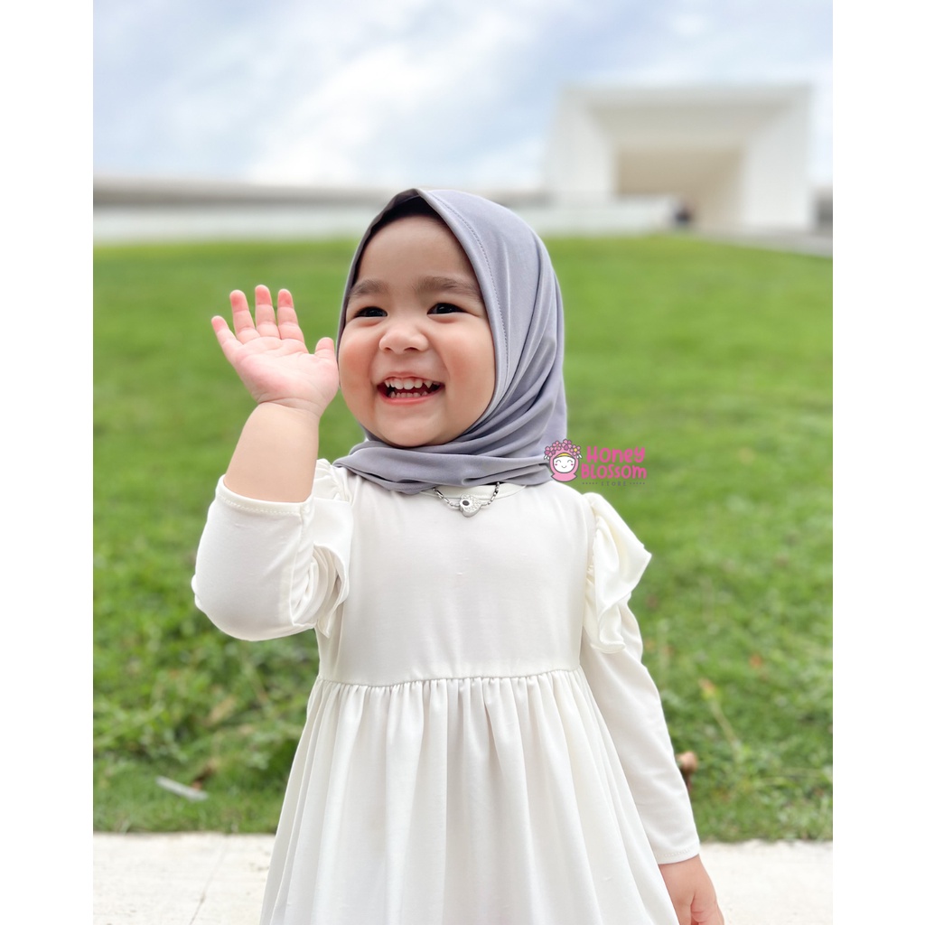 HONEYBLOSSOM pashtan anak daily / pashtan anak jersey polos zahra