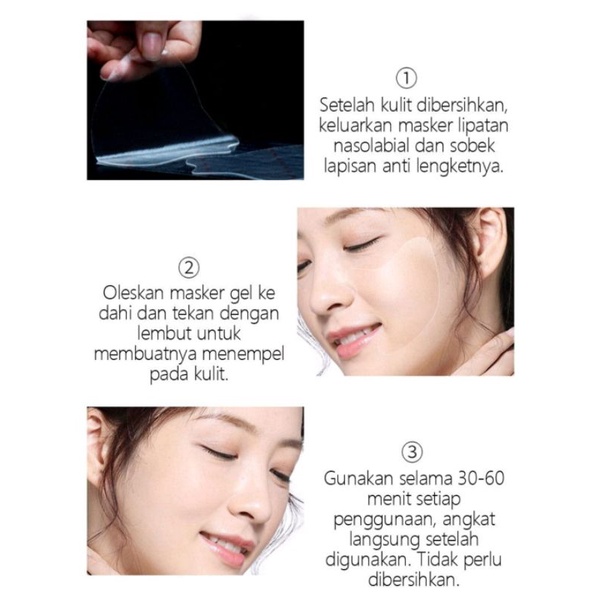 Masker Nasolabial Mikrokristalin Anti Kerut Anti Aging