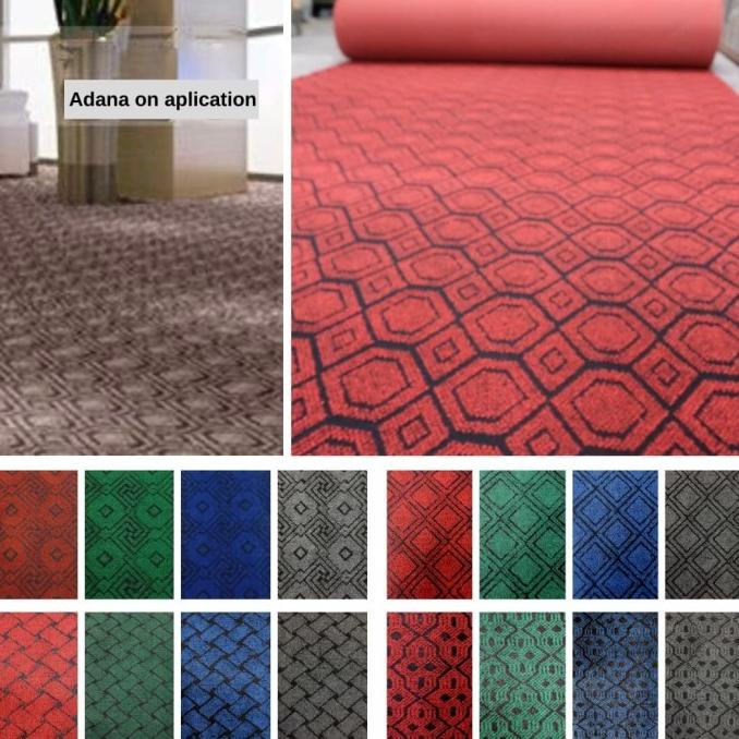 [Martha Karpet] Karpet Brudu ADANA Karpet Wool Motif Meteran 1 x 2