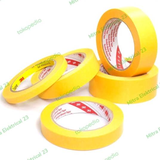 

3M Masking Tape / Isolasi Kertas Tahan Panas Washi Tape 244 1in 50m rah02