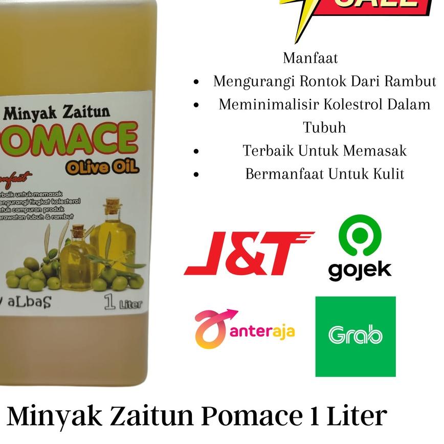 

➶ Pomace olive oil / minyak zaitun pomace 1 liter ➩