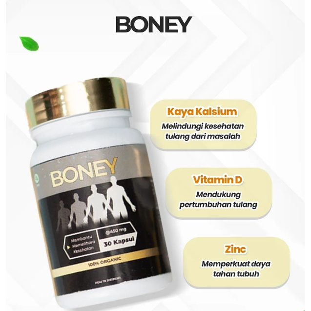 BONEY KAPSUL PENINGGI HERBAL/NAIK 5-15 CM/BANTU TINGGIIN BADAN/PENINGGI BADAN PRIA WANITA HERBAL