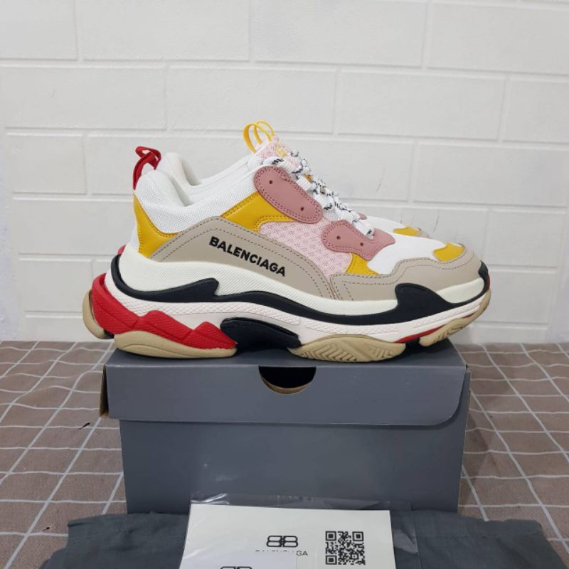 Balenciaga Triple S Cream Pink Size 37-40