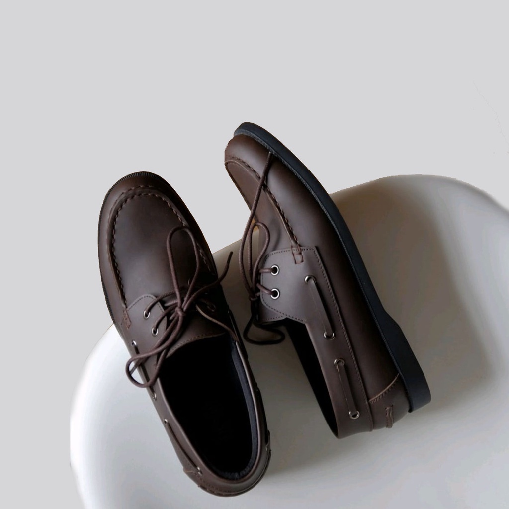 ORMOND CASUAL BIG SIZE | Sepatu Pria Brown Loafers Formal / Moccasin Ukuran Jumbo 43-48