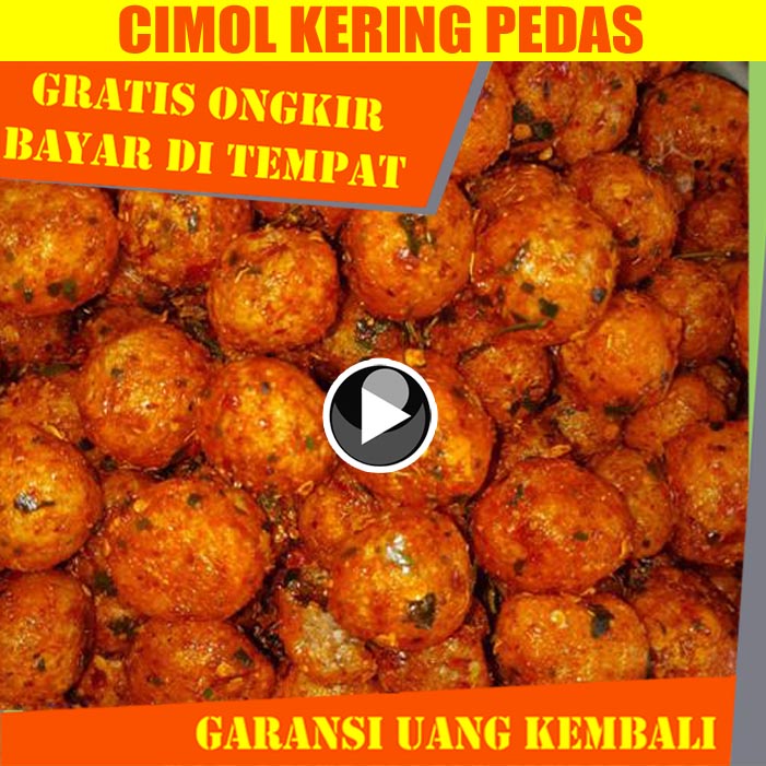 

Cimol Kering Crispy Kriuk Pedas Daun Jeruk 1 Kg