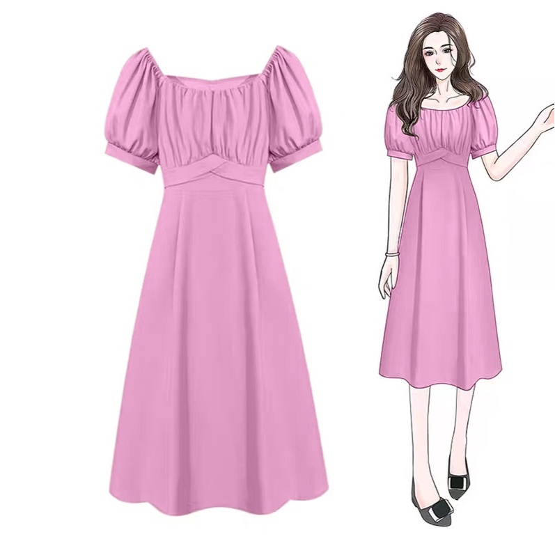 FWG - DRESS ANIFA / MIDI DRESS / BAJU DRESS WANITA / DRESS KONDANGAN / DRESS / BAJU WANITA / DRESS KOREA