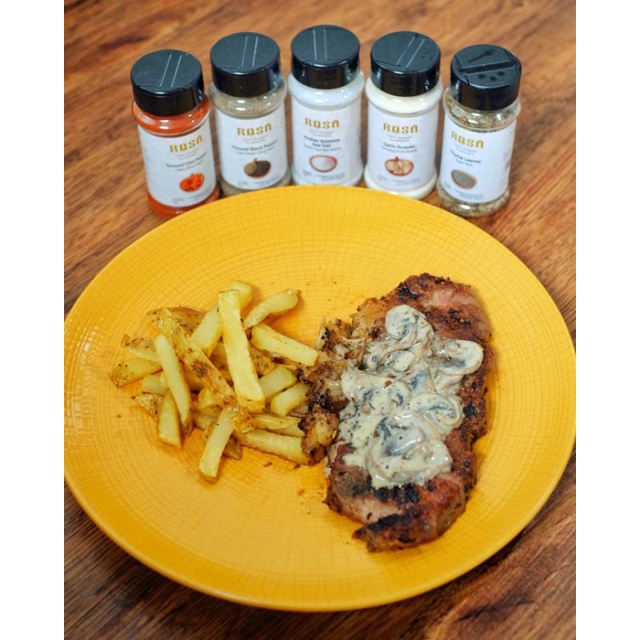 

Meracik Rasa - Paket Bumbu Sirloin Steak and Hand Cut French Fries