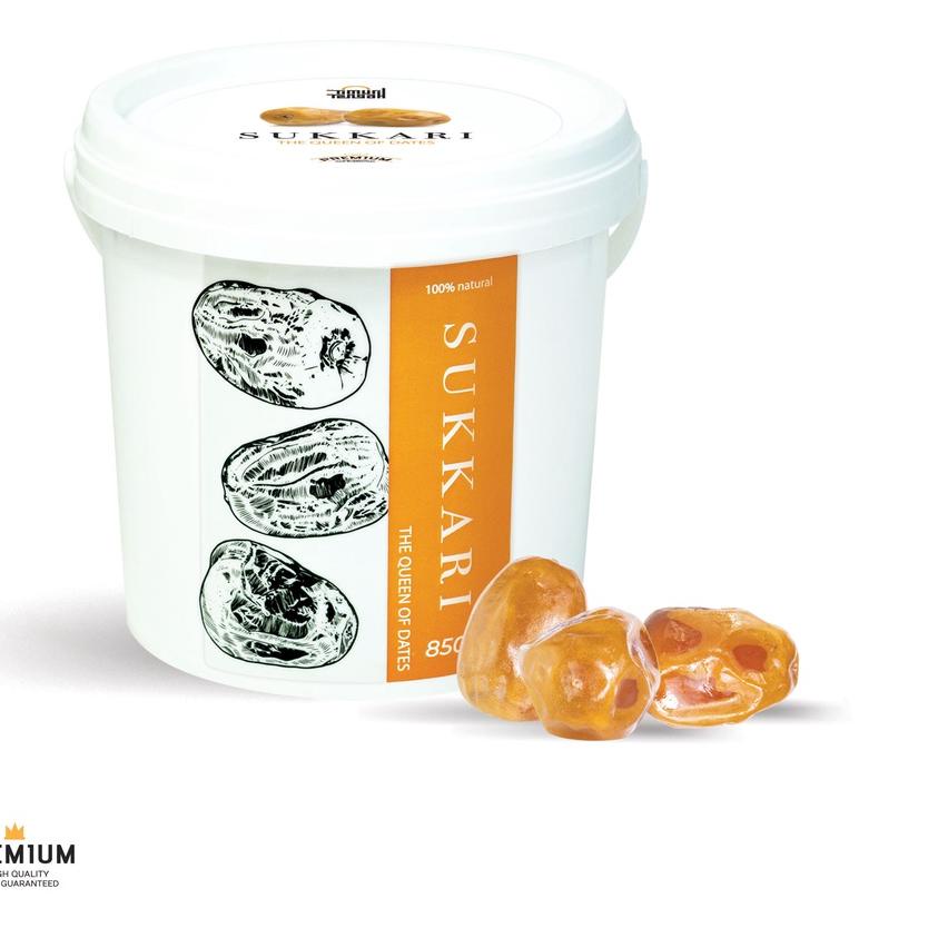 

☏ Kurma Sukari Ember Premium Timur Tengah 850 gr High Quality ➻
