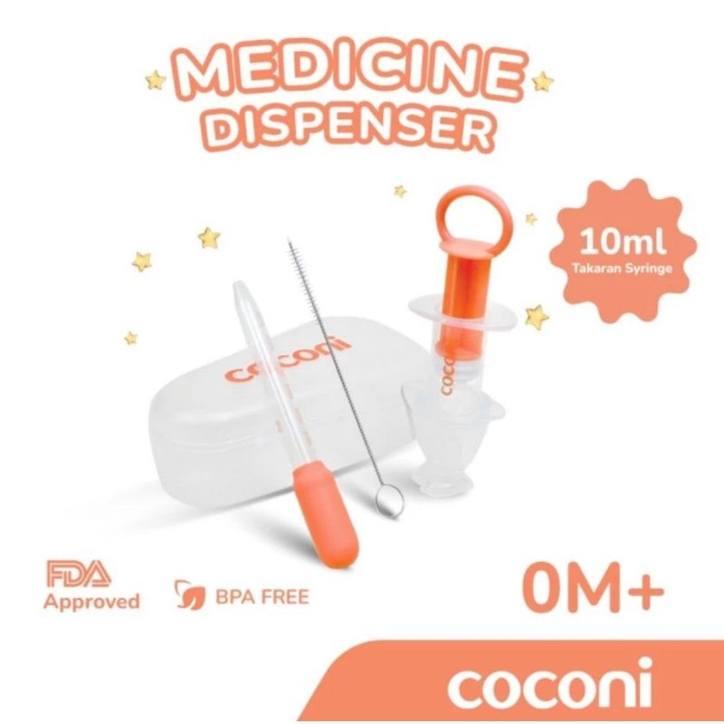 COCONI Medicine Feeding Set / Alat Bantu Minum Obat Anak