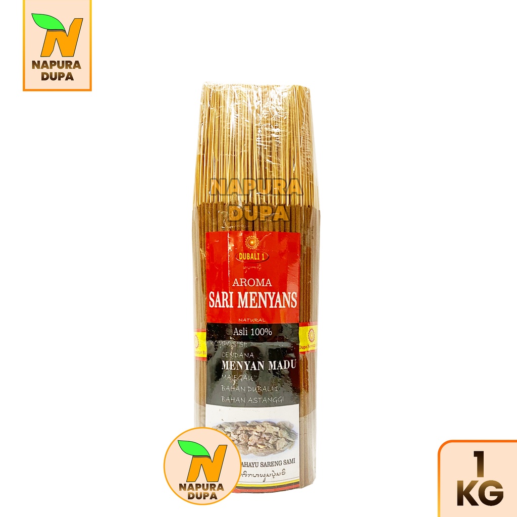 Dupa Sari Menyans 32cm 1kg Dubali1 menyan madu hio bulat 100% natural