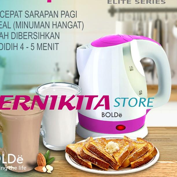 ✺ BOLDe SUPER KETTLE - Teko Listrik Pemanas Air ☀