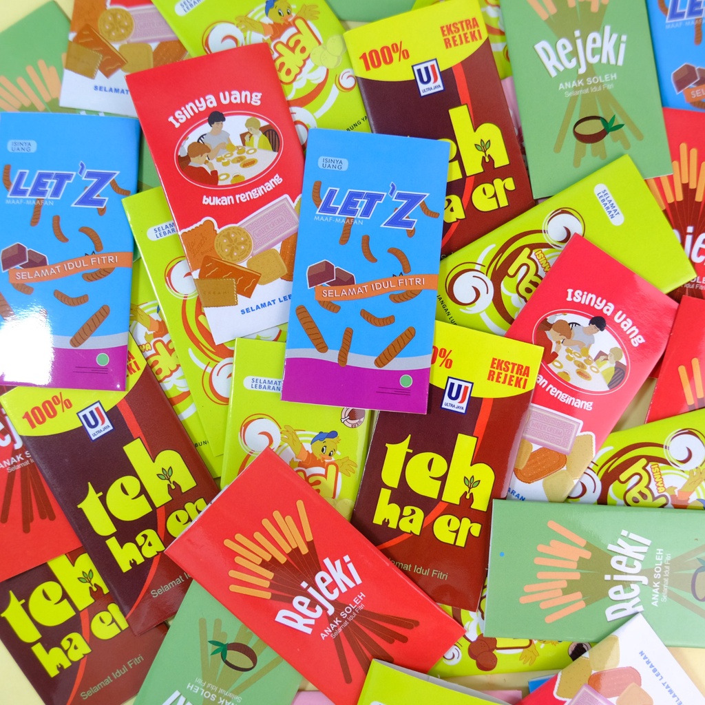 

AMPLOP LEBARAN UNIK ISI 12PCS - angpau lebaran lucu