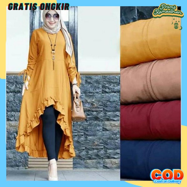 Thunik Murah Pakaian Tunik Lebaran Murah Tuniq Cewe Muslim Buju Tonik Model Terbaru 2023 Tnik Baju K