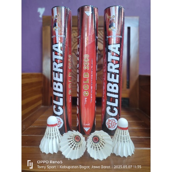 Shuttlecock CLIBERTA Merah Speed 78