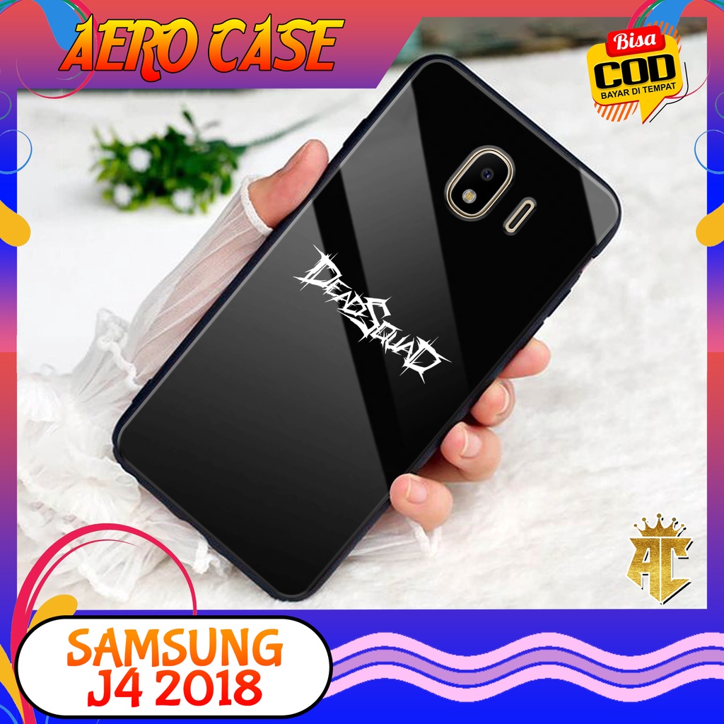 CASE SAMSUNG J4 2018 - Casing SAMSUNG J4 2018 Terbaru AERO STORE [ MOTIF B4ND ] Silikon - Case Hp - 