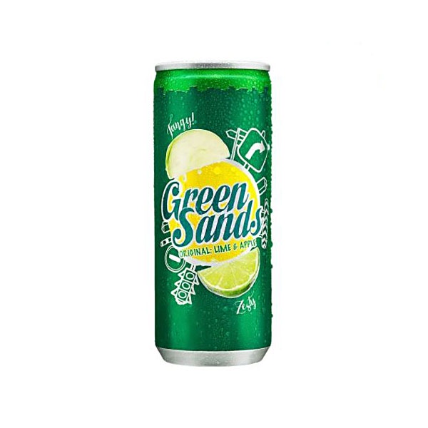 GREEN SANDS APPLE LIME CAN 250 ML