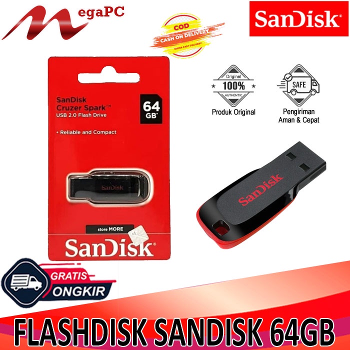 Flashdisk / USB Flash disk Sandisk 64GB Original