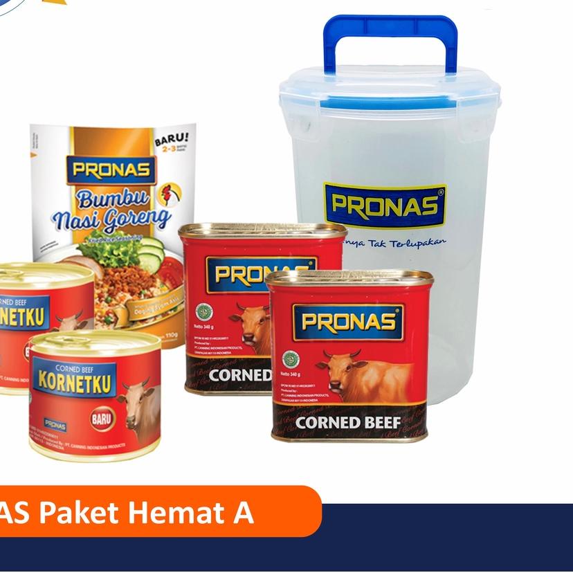 

❊ PRONAS Paket Hemat A Bundling 5 pcs Free Canister ℗