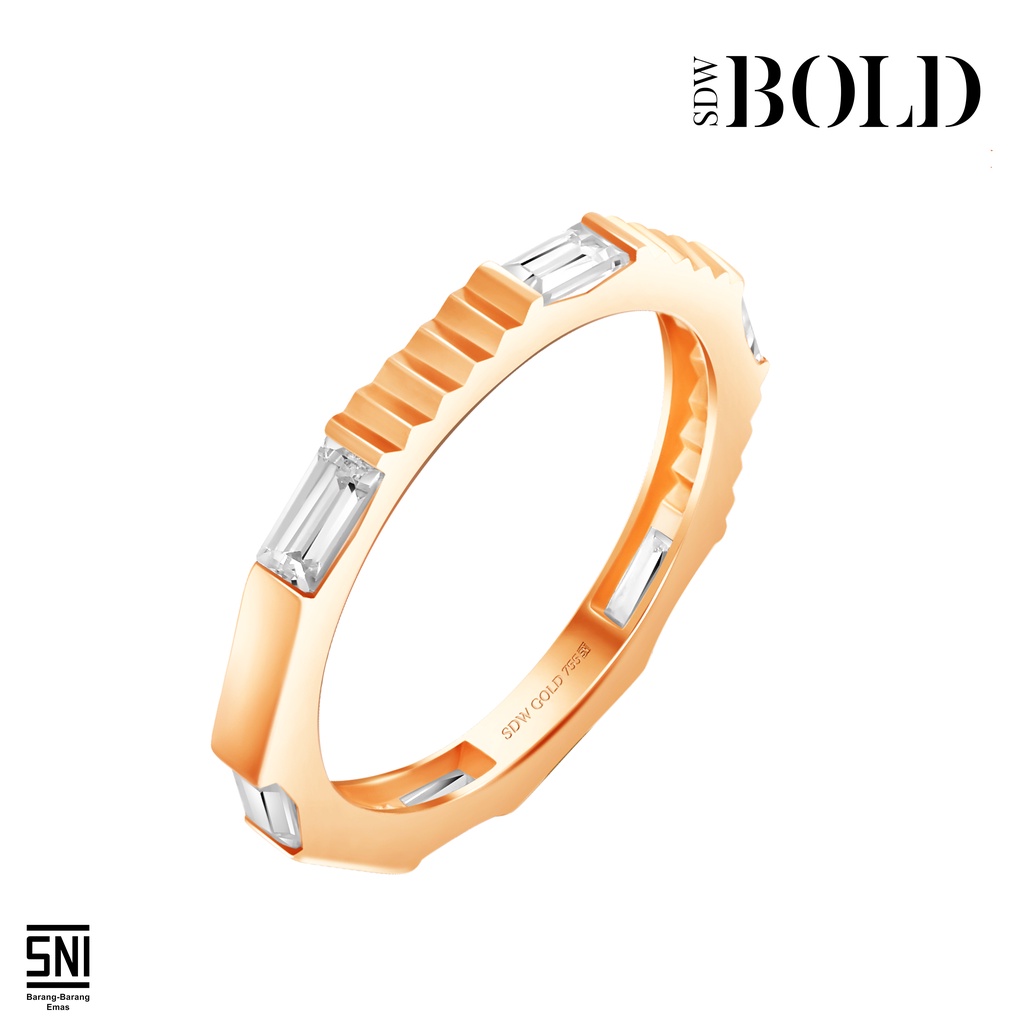 Cincin Sandra Dewi Gold Bold Collections RI221347