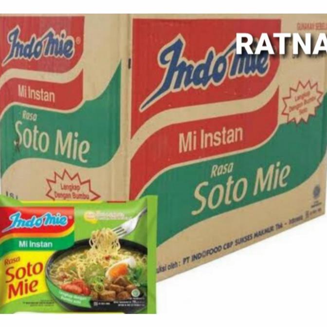 

INDOMIE SOTO MIE KUAH 70gr INDOFOOD (1 Dus isi 40 pcs)