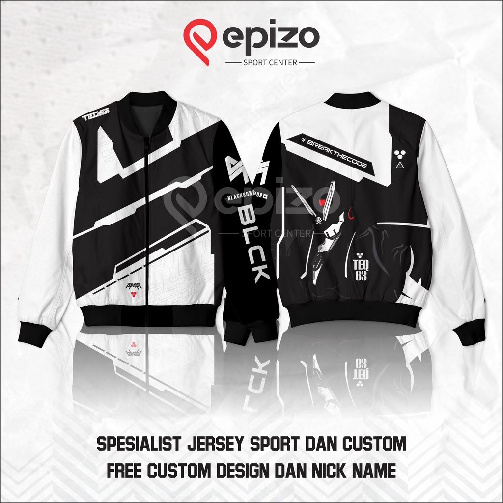 jaket BLACKLIST INTERNATIONAL S11 TERBARU FULL PRINTING FREE NICKNAME TERLARIS