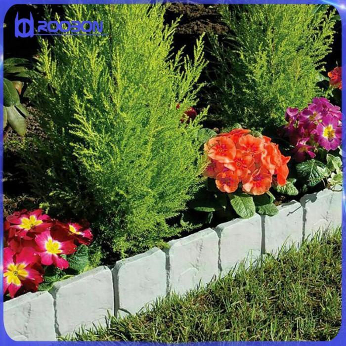 

Roobon 10Pcs Batu Pembatas Taman Flexible Untuk Taman Outdoor Diy 055