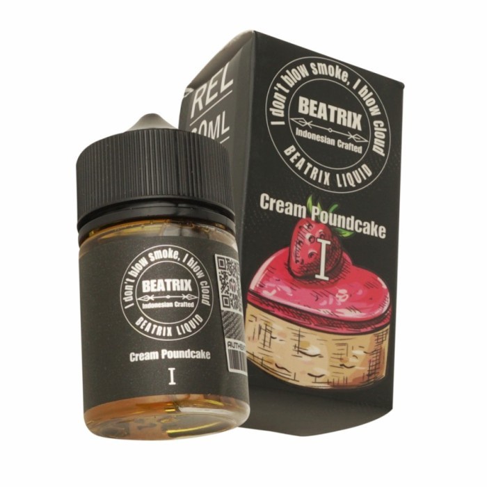 LIQUID BEATRIX V1 STRAWBERRY CREAM POUNDCAKE 60ML