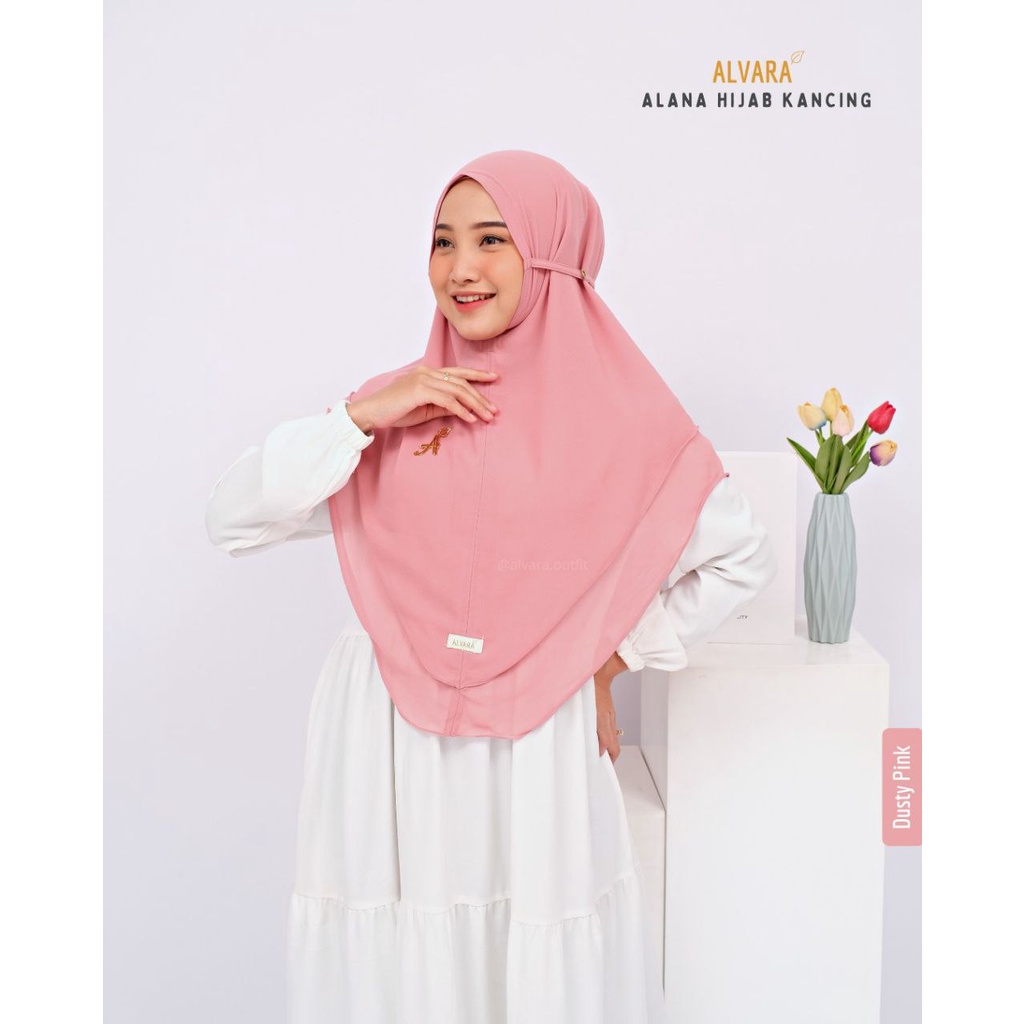 Alana Hijab Kancing Dewasa