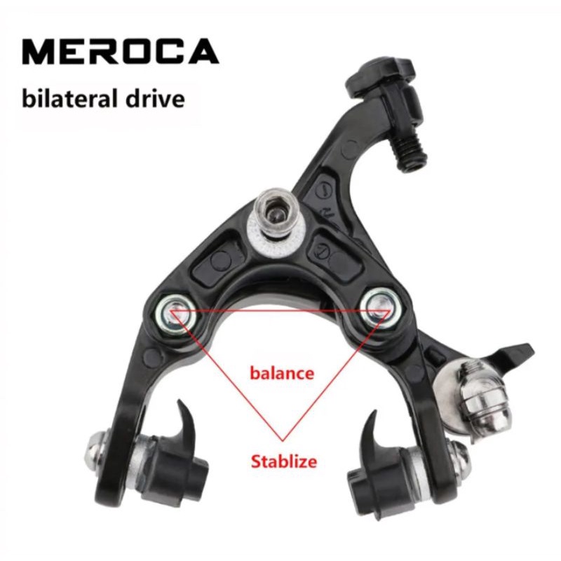 Meroca Rem U Brake Dual Pivot C Brake Caliper Rem Sepeda Lipat Roadbike BMX