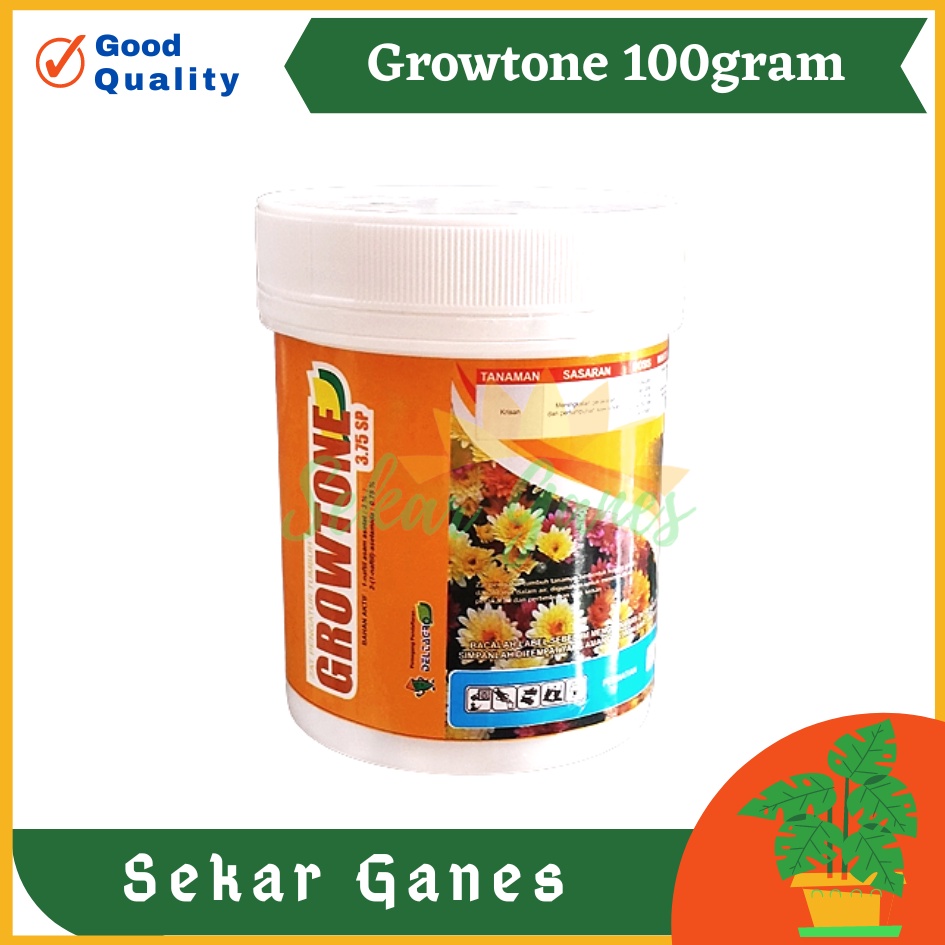 GROWTONE 3.75 SP ZPT Perangsang Akar Kemasan 100gram Mempercepat Pertumbuhan Akar