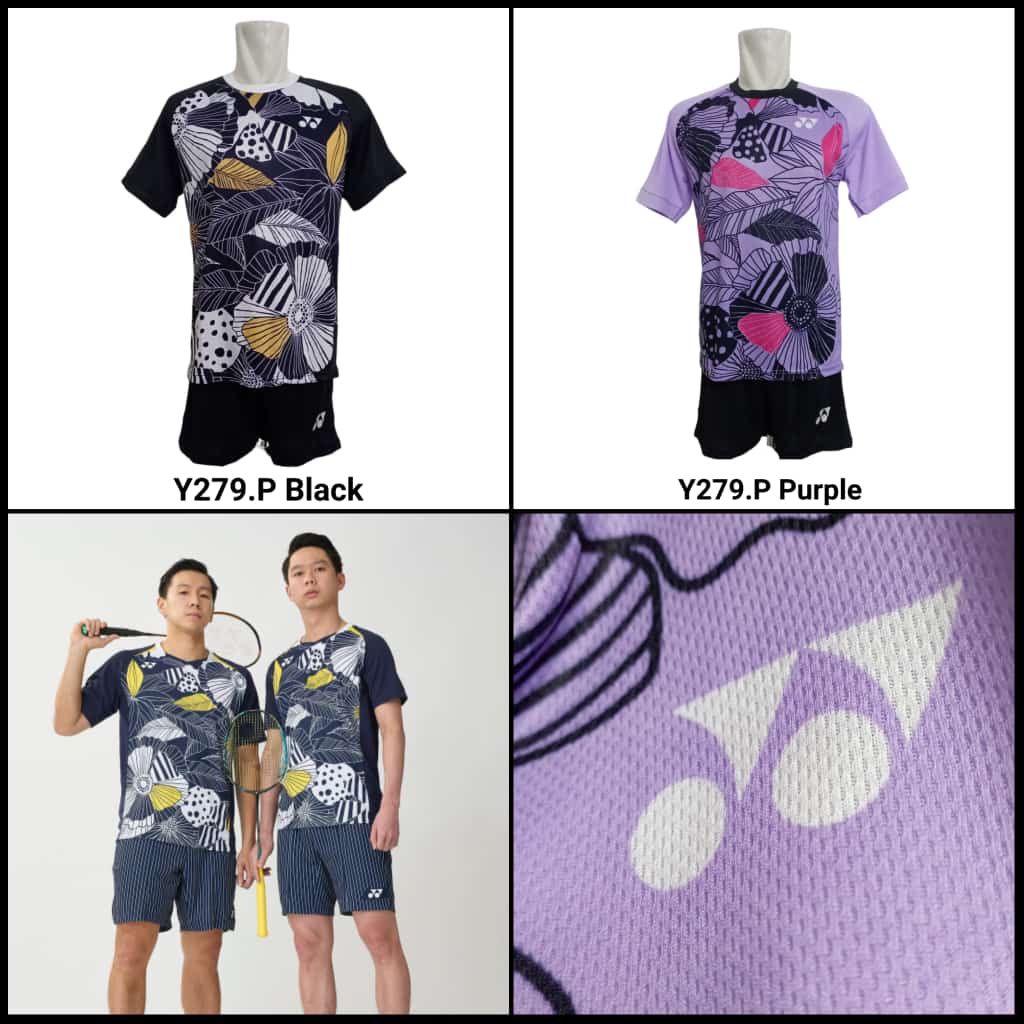 Setelan Kaos Jersey Badminton Baju dan Celana Bulutangkis Y279 Minions Kevin Sanjaya Marcus Gideon Indonesia