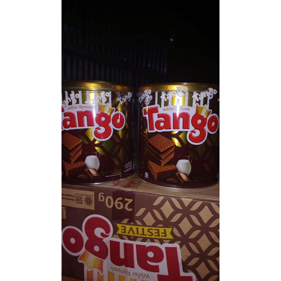 

Tango Wafer Kaleng 240g rasa Coklat